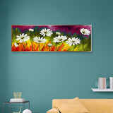 Full Large Diamond Painting kit - White daisies