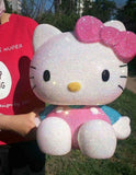 DIY Oversized 40 cm Pink and Blue Hello Kitty  (with glue tools)