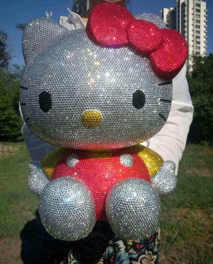 DIY Oversized 40 cm red Hello Kitty  (with glue tools)