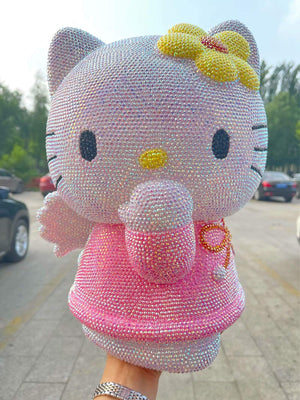 DIY Oversized 40cm Hello Kitty  (with glue tools)