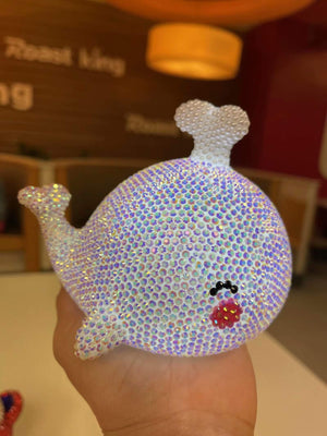DIY glowing doll - Whale  (with glue tools)