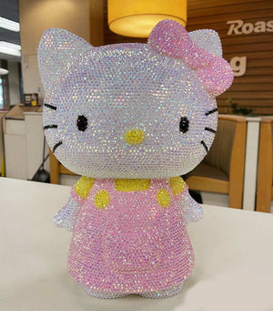 DIY Large 34cm Pink Skirt Hello Kitty  (with glue tools)