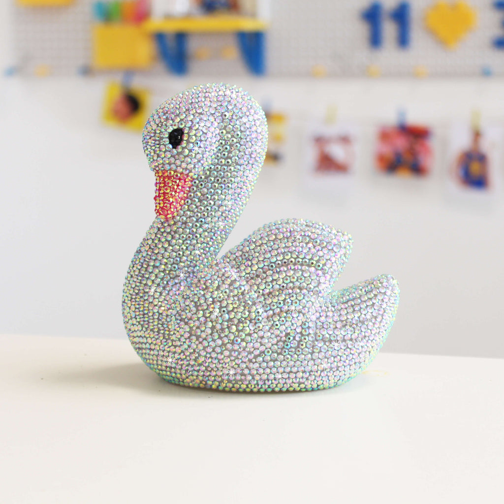 DIY glowing doll - Lighted Swan  (with glue tools)