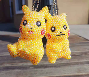DIY Pikachu Keychain (with glue tools)