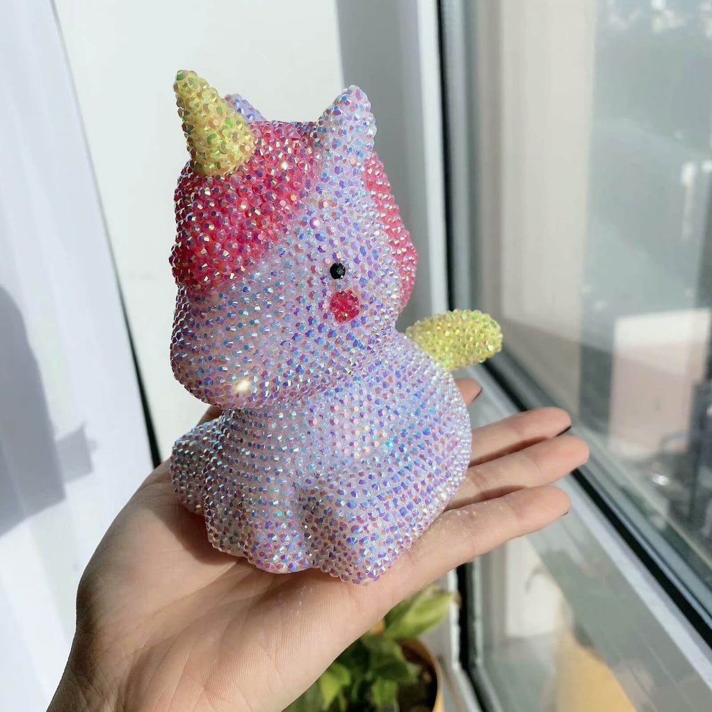 DIY glowing doll - Lighted Unicorn  (with glue tools)