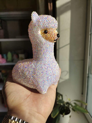 DIY glowing doll - Lighted Alpaca  (with glue tools)