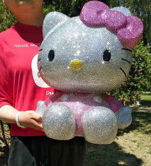 DIY Oversized 40 cm pink Hello Kitty  (with glue tools)