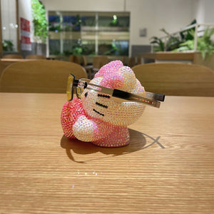 DIY Heart Hello Kitty (with glue tools)