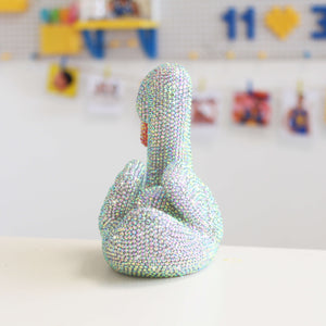 DIY glowing doll - Lighted Swan  (with glue tools)