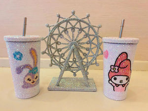 DIY Large capacity straw cup  (with glue tools)- Melody
