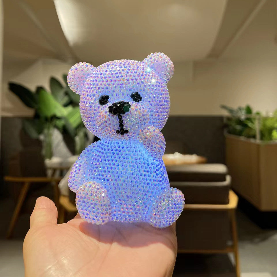 DIY glowing doll - Lighted Cute bear (with glue tools)
