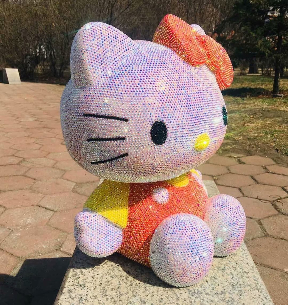 DIY Oversized 40 cm red Hello Kitty  (with glue tools)