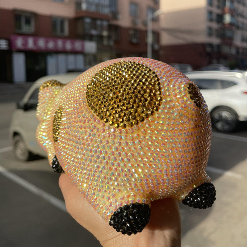 DIY sleeping pig (with glue tools)