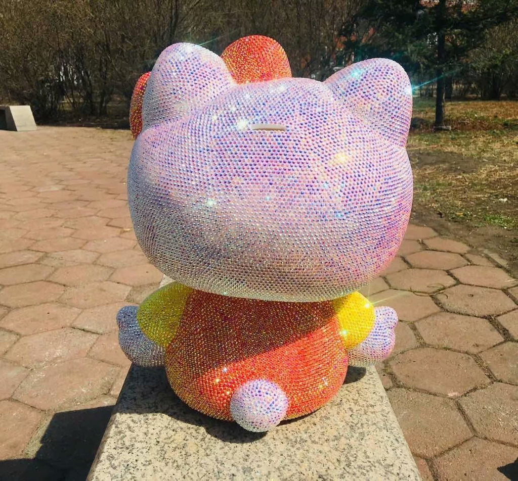 DIY Oversized 40 cm red Hello Kitty  (with glue tools)