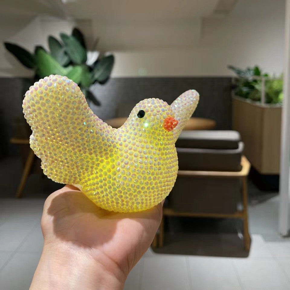 DIY glowing doll - Lighted Cute dove  (with glue tools)