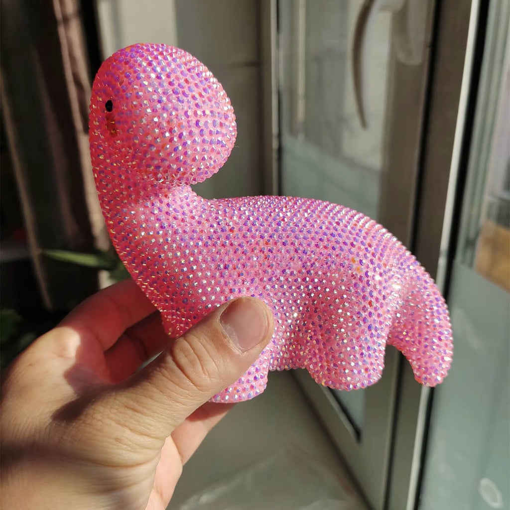 DIY glowing doll - Lighted Long-necked dragon  (with glue tools)