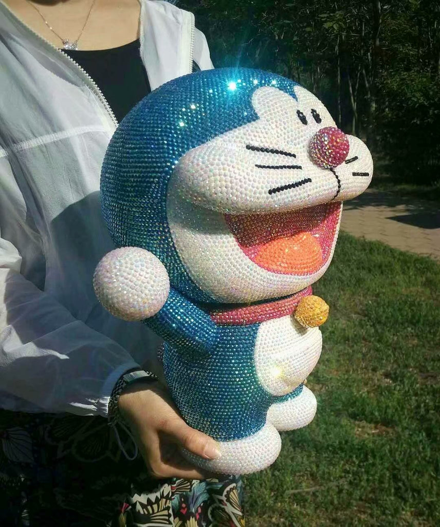 DIY Fat Blue Doraemon  (with glue tools)