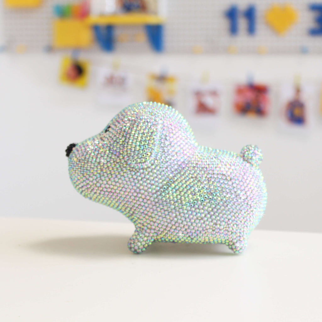 DIY glowing doll - Lighted dog  (with glue tools)