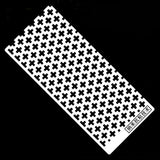 Stainless Steel Anti-Stick Positioning Screen Ruler - Hibah-Diamond painting art studio