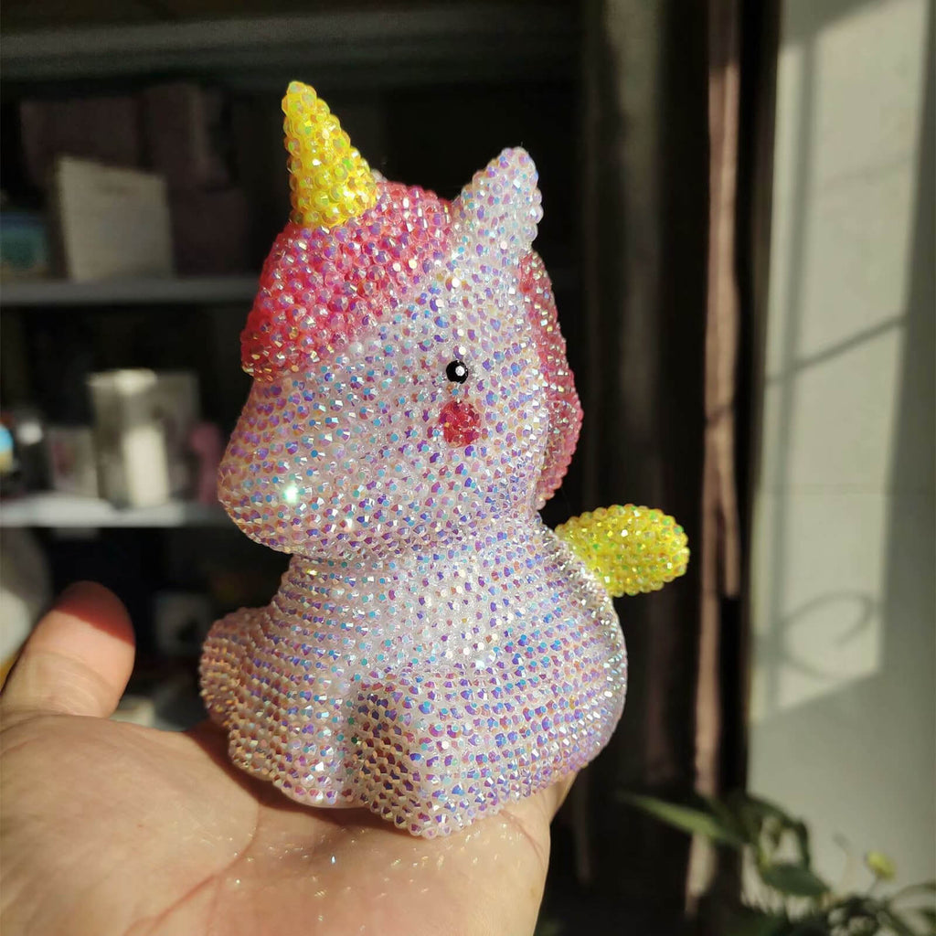 DIY glowing doll - Lighted Unicorn  (with glue tools)