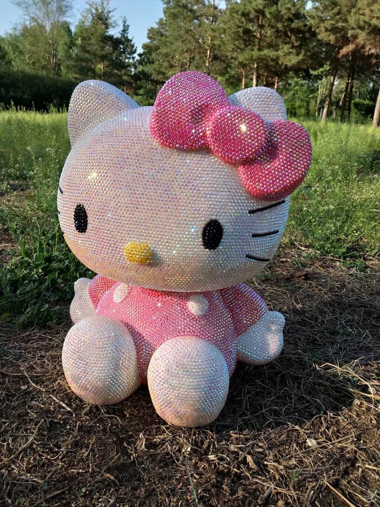 DIY Oversized 40 cm pink Hello Kitty  (with glue tools)