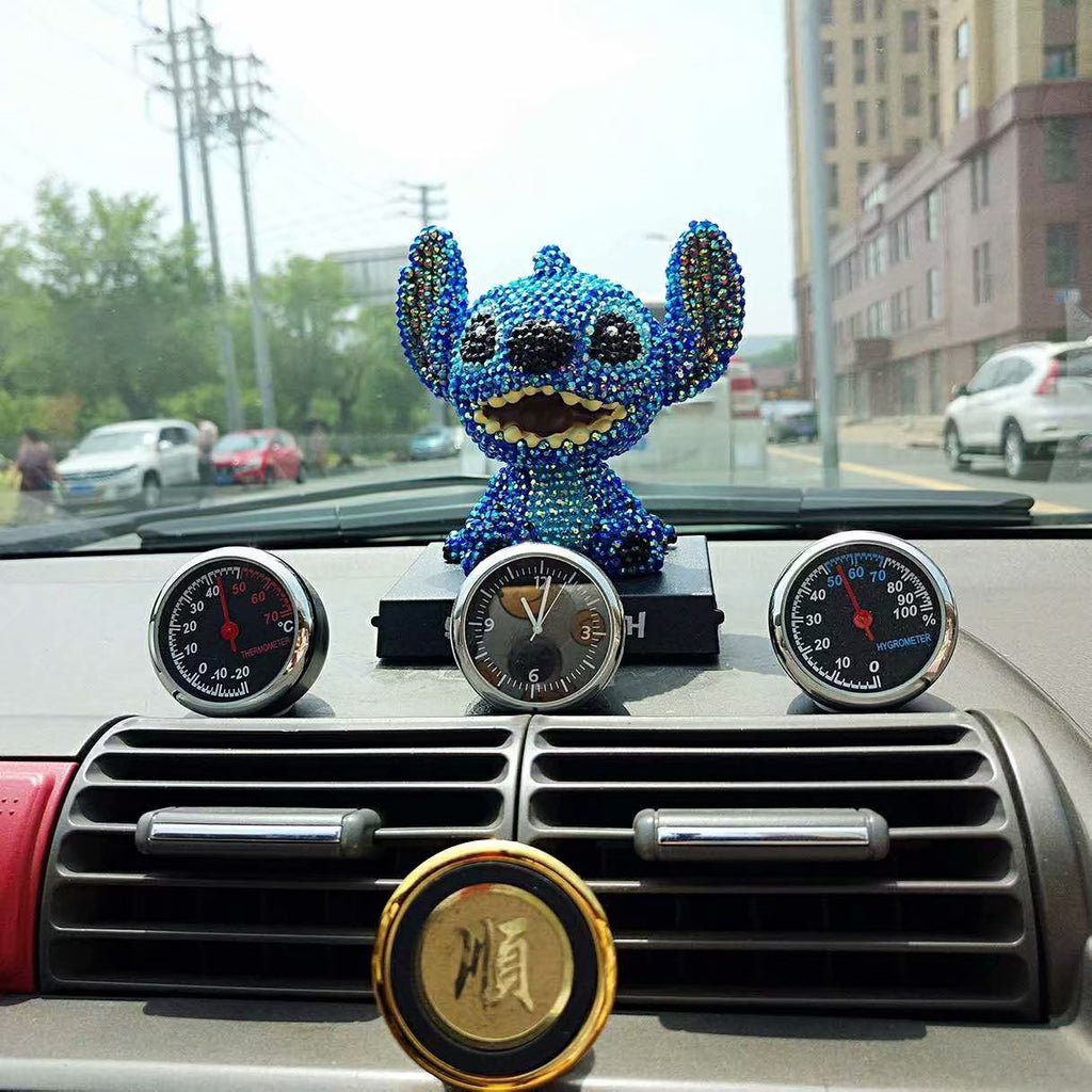DIY Stitch car ornaments (with glue tools)