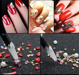 DIY point drill pen nail art crayon
