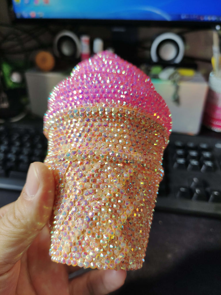 DIY glowing doll - Lighted Ice cream props  (with glue tools)