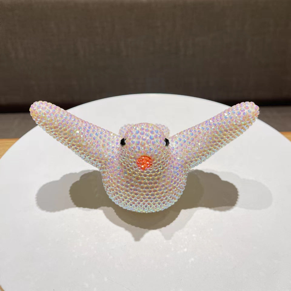DIY glowing doll - Lighted Cute dove  (with glue tools)