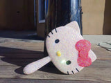 Handle Hello Kitty table mirror (with glue tools)