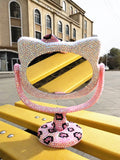 Removable Hello Kitty table mirror (with glue tools)