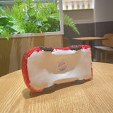 DIY Red racing car (with glue tools)