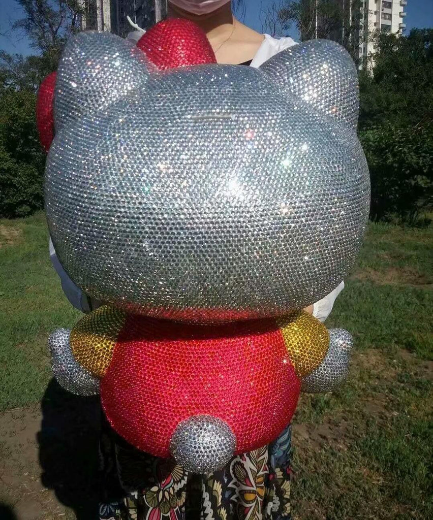 DIY Oversized 40 cm red Hello Kitty  (with glue tools)