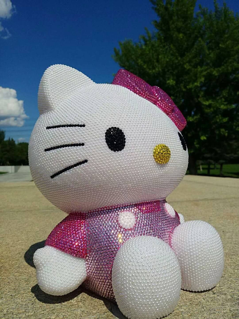 DIY Oversized 40cm Hello Kitty  (with glue tools)