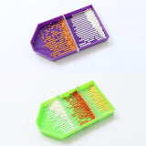 Slot multifunctional storage box split drill plate - Hibah-Diamond painting art studio
