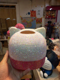 DIY Hello Kitty tissue box roll (with glue tools)