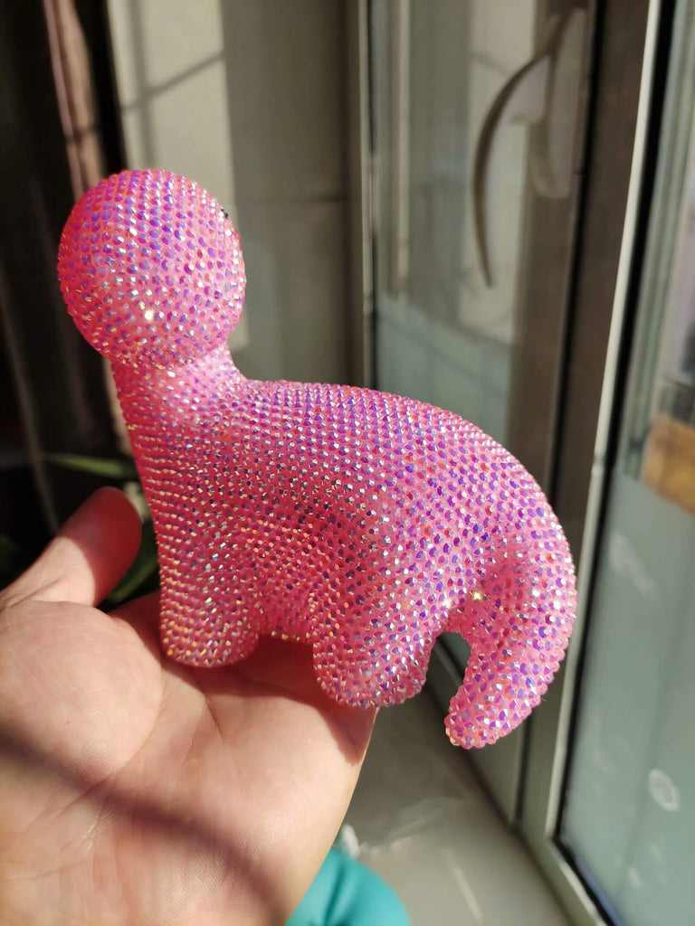 DIY glowing doll - Lighted Long-necked dragon  (with glue tools)