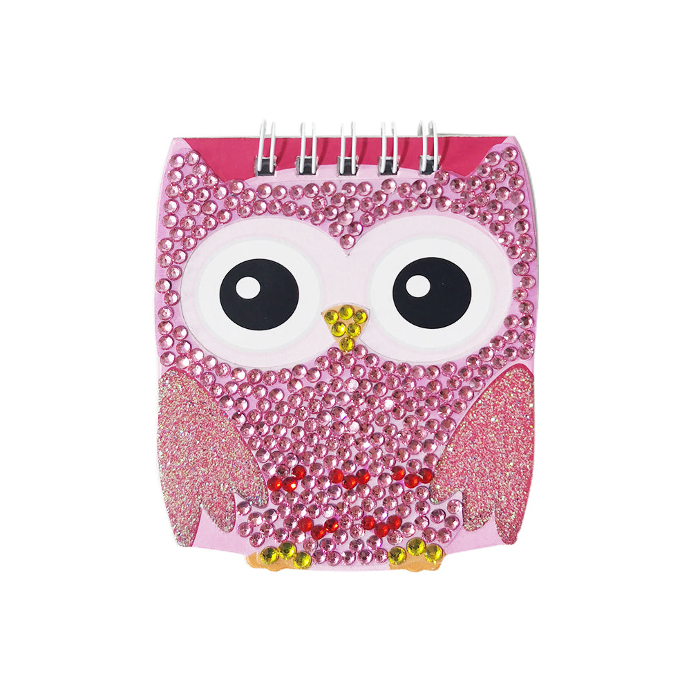 Owl Diamond Painting Notebook (1 set of 6 styles with lines)