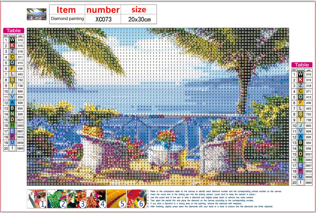 Full Diamond Painting kit - Beautiful outside view