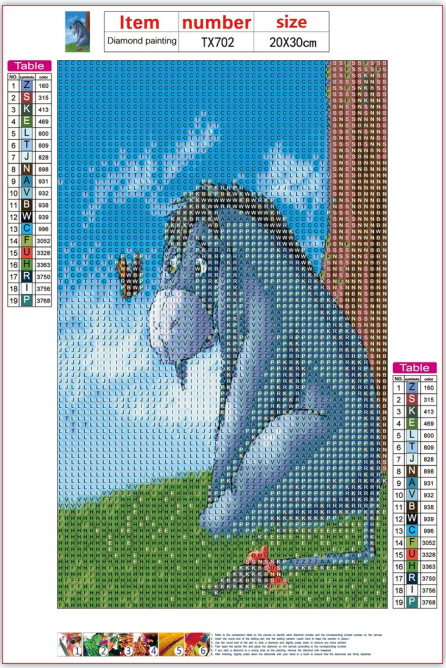 Full Diamond Painting kit - Eeyore