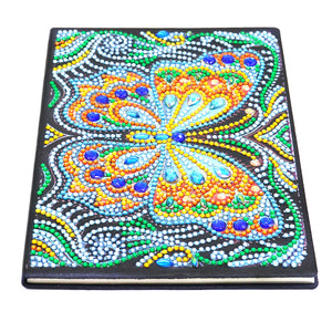 DIY Diamond Painting Notebook - Butterfly (No lines)