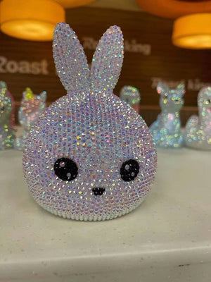 DIY glowing doll - Lighted Big ears rabbit  (with glue tools)