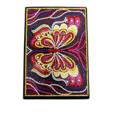 DIY Diamond Painting Notebook - Butterfly (No lines)