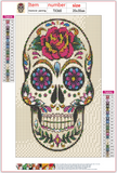 Full Diamond Painting kit - Skull