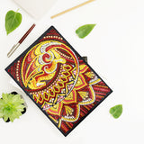 DIY Diamond Painting Notebook - Little dinosaur (No lines)