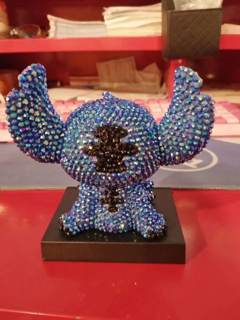 DIY Stitch car ornaments (with glue tools)