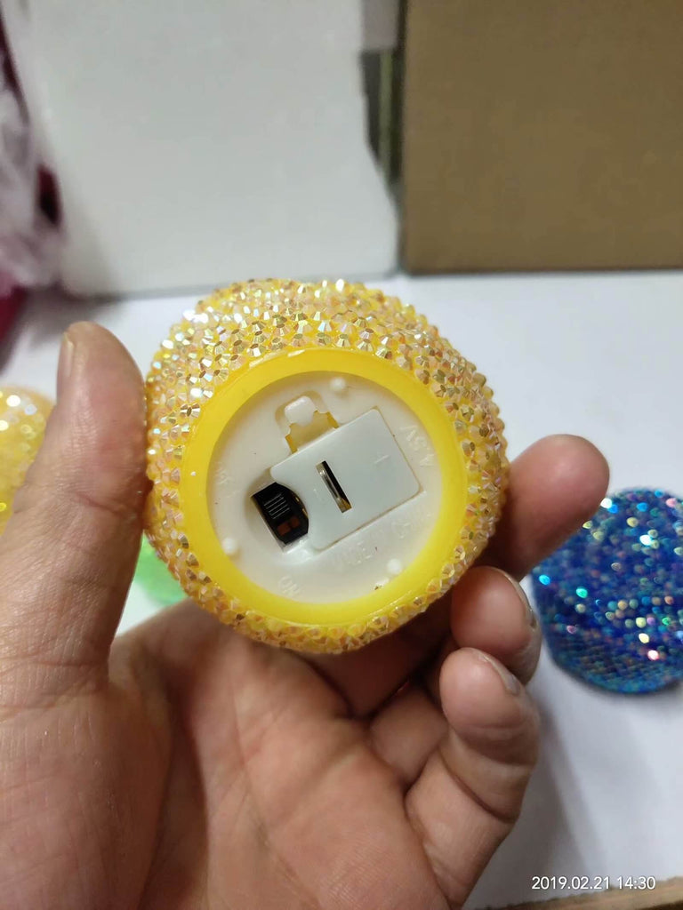 DIY glowing doll - Apples (with glue tools)