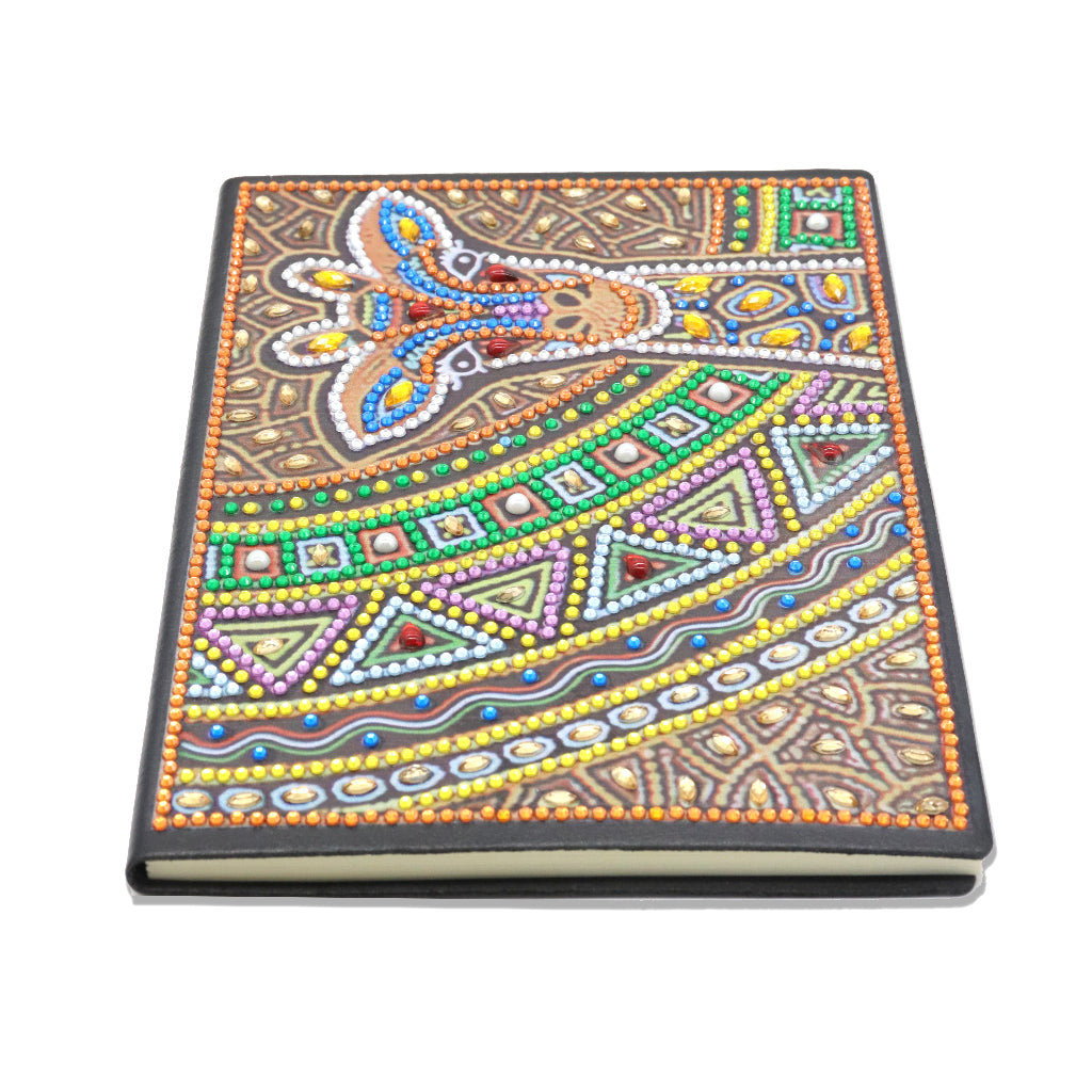 DIY Diamond Painting Notebook - Giraffe (No lines)