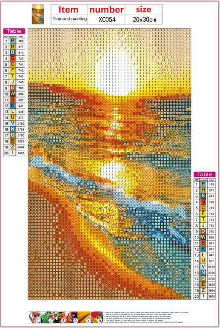 Full Diamond Painting kit - Sea view