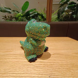 11cm high DIY dinosaur  (with glue tools) - Hibah-Diamond painting art studio